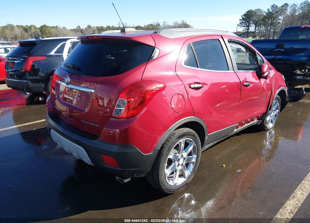 2016 BUICK ENCORE LEATHER VIN: KL4CJCSB9GB556147