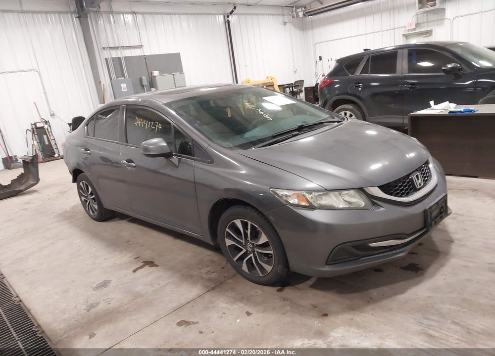 2013 HONDA CIVIC EX VIN: 2HGFB2F81DH528226