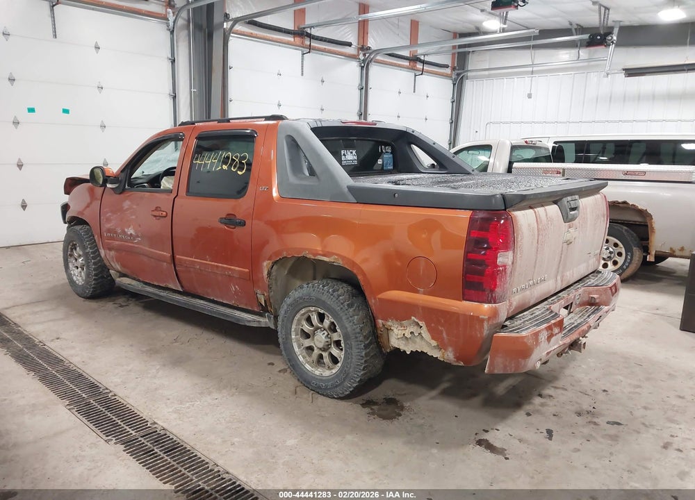 2007 CHEVROLET AVALANCHE 1500 LTZ VIN: 3GNFK12397G192761