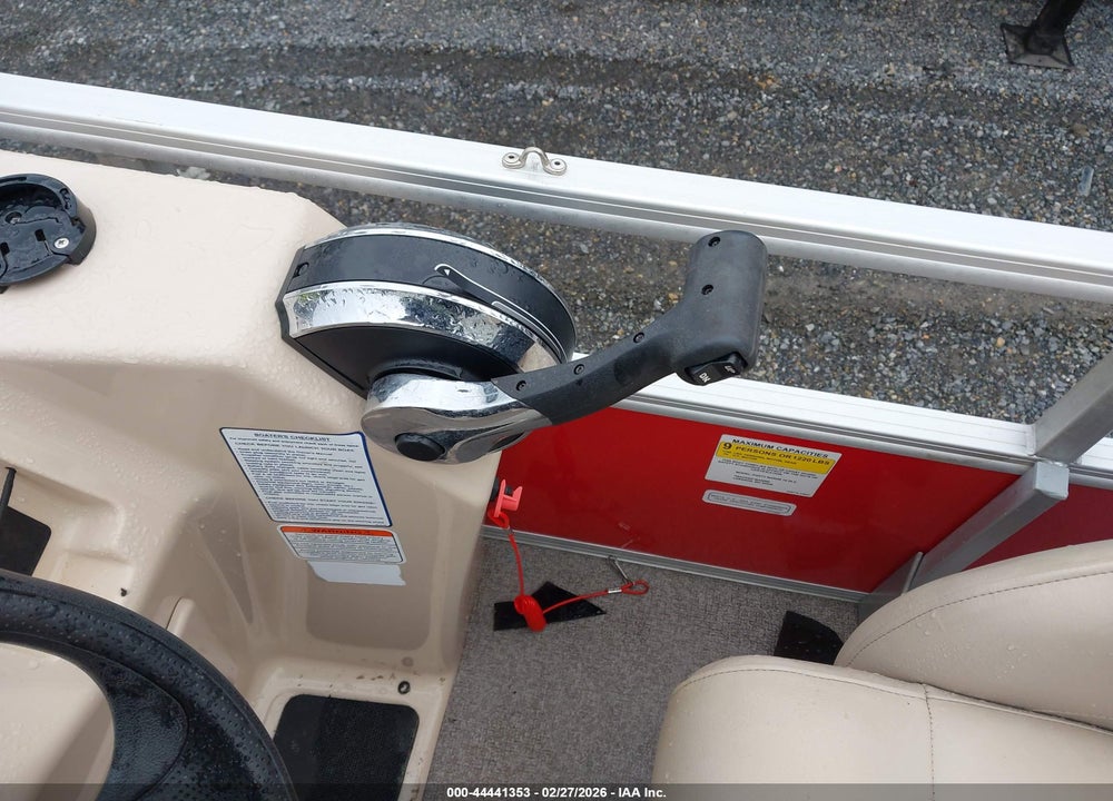 2017 SUNTRACKER BOAT AND TRAILER VIN: 00000BUJ16097C717