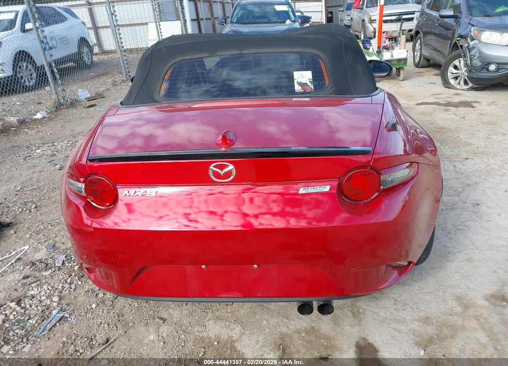 2016 MAZDA MX-5 MIATA CLUB VIN: JM1NDAC74G0117504