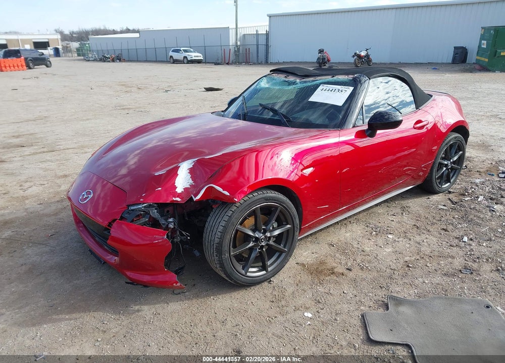 2016 MAZDA MX-5 MIATA CLUB VIN: JM1NDAC74G0117504