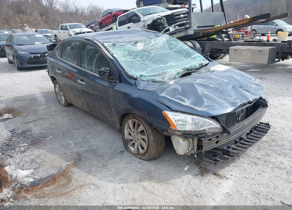 2013 NISSAN SENTRA SV VIN: 3N1AB7AP4DL636600
