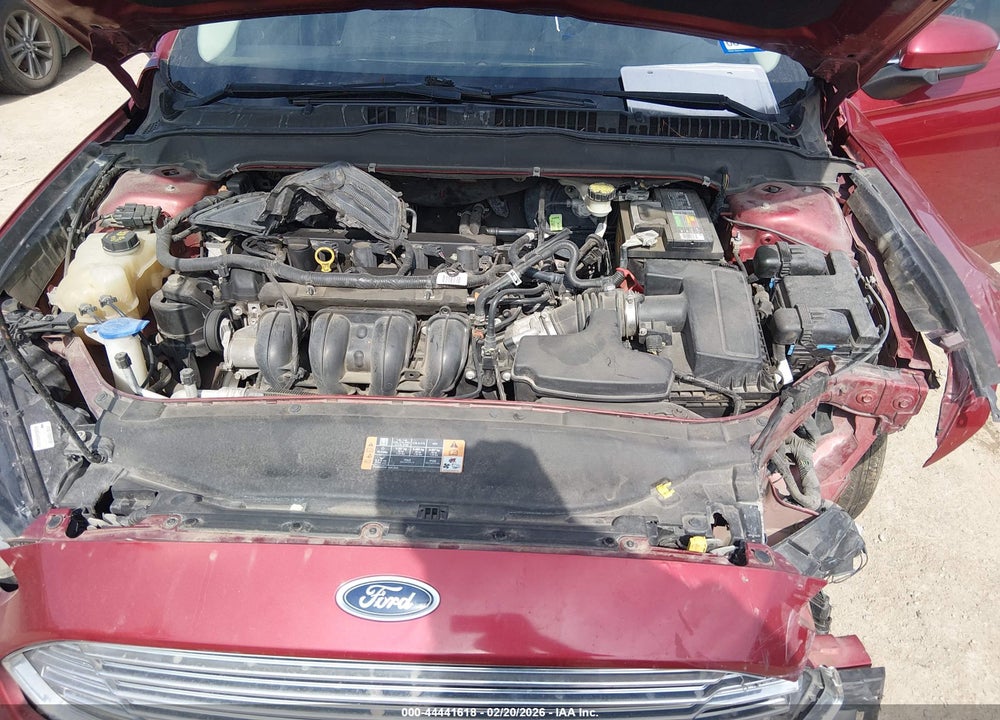 2016 FORD FUSION S VIN: 3FA6P0G74GR340566