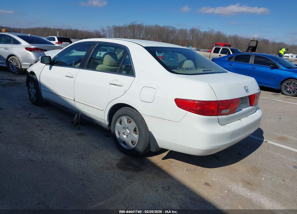 2005 HONDA ACCORD 2.4 LX VIN: 1HGCM564X5L001916