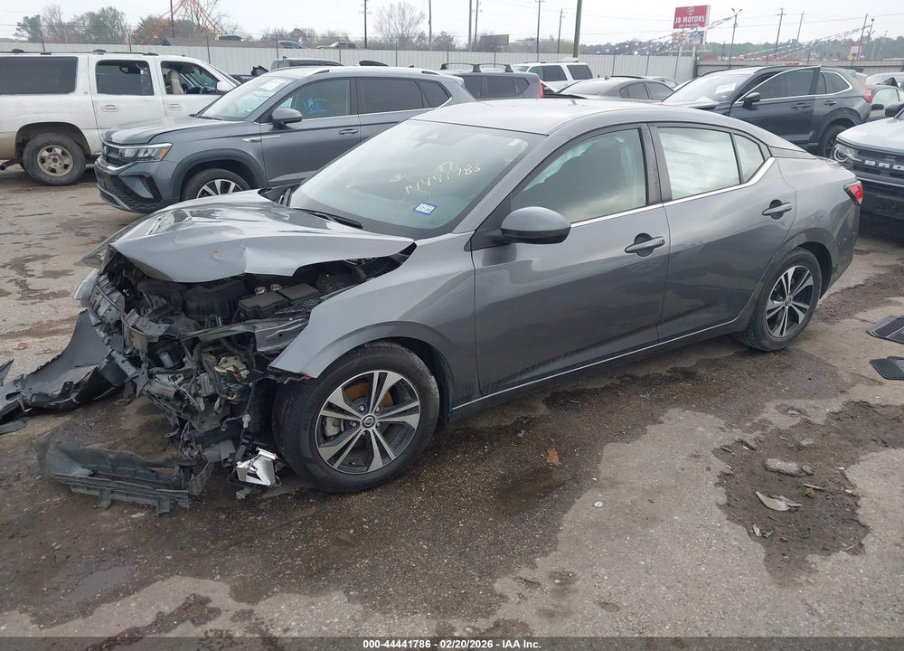 2022 NISSAN SENTRA SV XTRONIC CVT VIN: 3N1AB8CV9NY309888