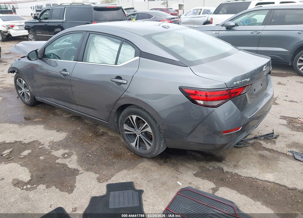 2022 NISSAN SENTRA SV XTRONIC CVT VIN: 3N1AB8CV9NY309888