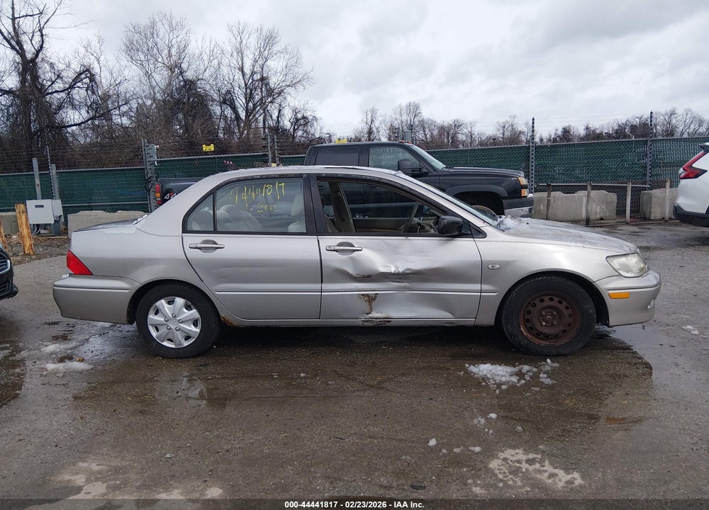 2003 MITSUBISHI LANCER ES VIN: JA3AJ26E93U080071
