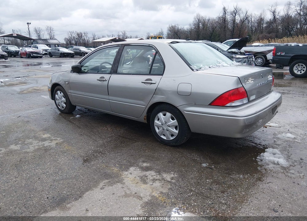 2003 MITSUBISHI LANCER ES VIN: JA3AJ26E93U080071