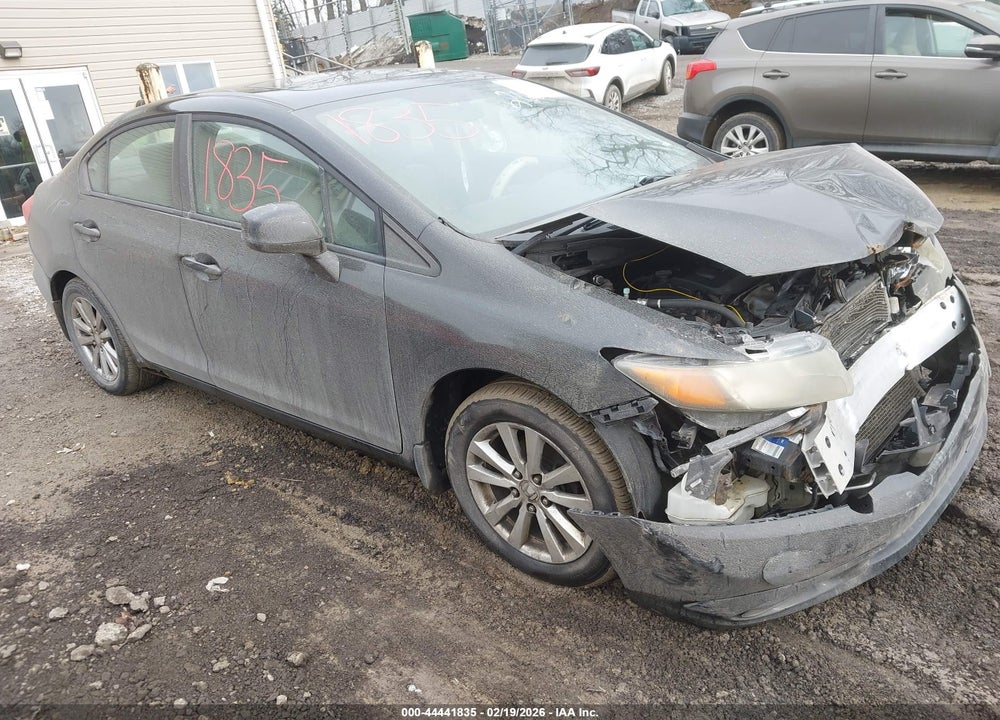 2012 HONDA CIVIC EX VIN: 19XFB2F8XCE002623
