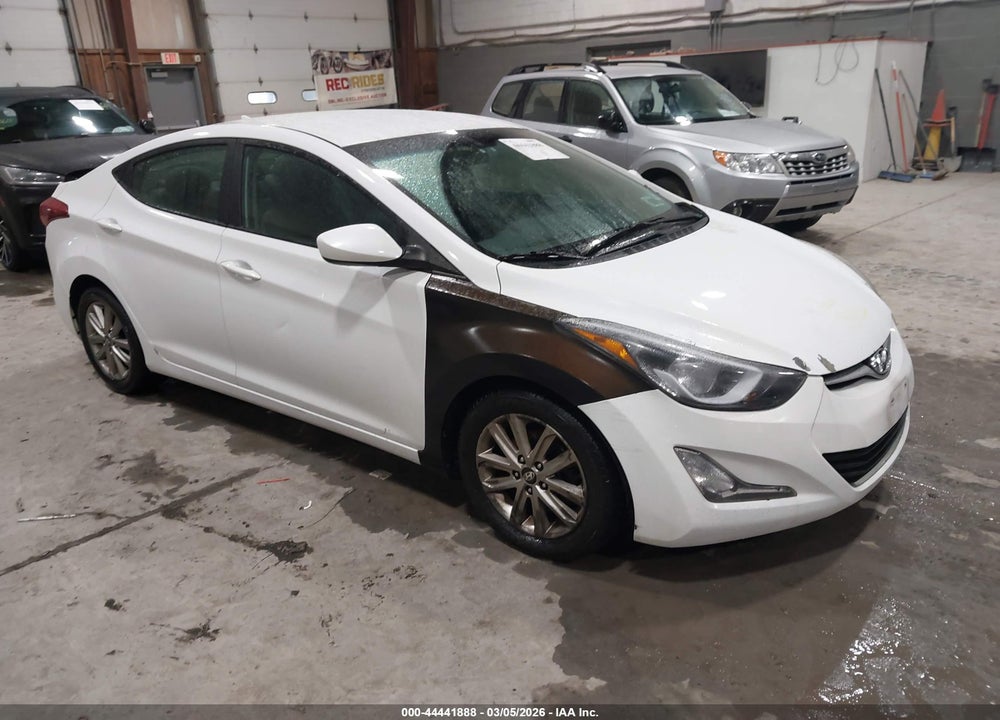 2016 HYUNDAI ELANTRA SE VIN: 5NPDH4AE6GH748549