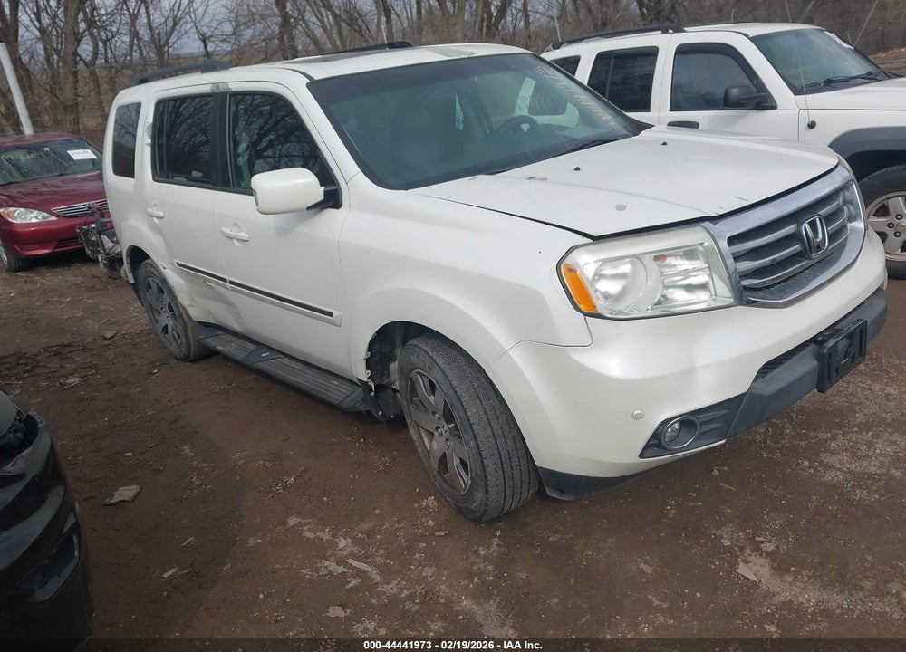 2012 HONDA PILOT TOURING VIN: 5FNYF4H96CB064237