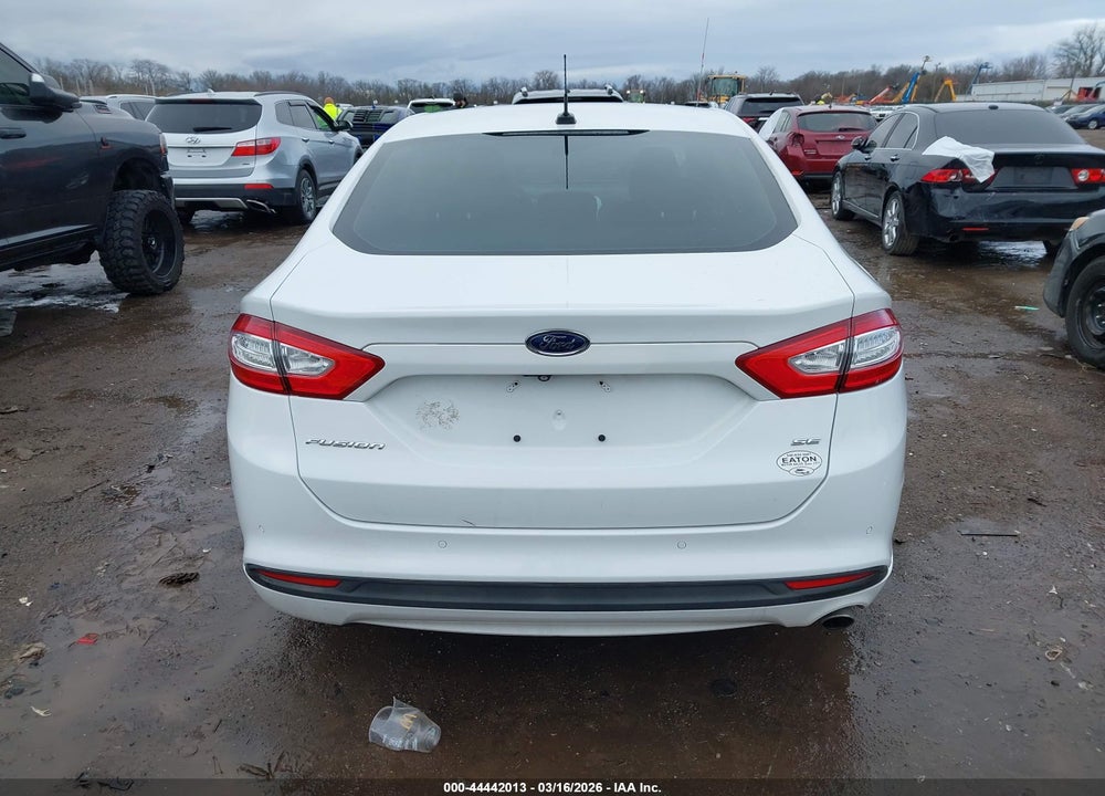 2016 FORD FUSION SE VIN: 3FA6P0H7XGR252992