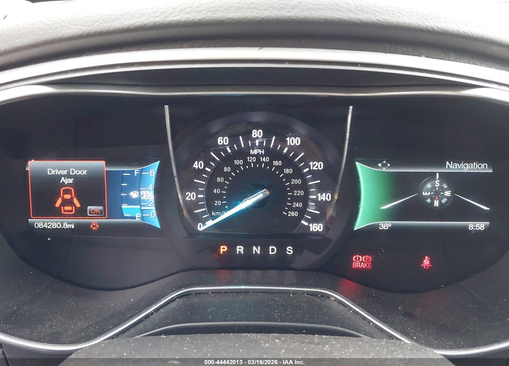 2016 FORD FUSION SE VIN: 3FA6P0H7XGR252992