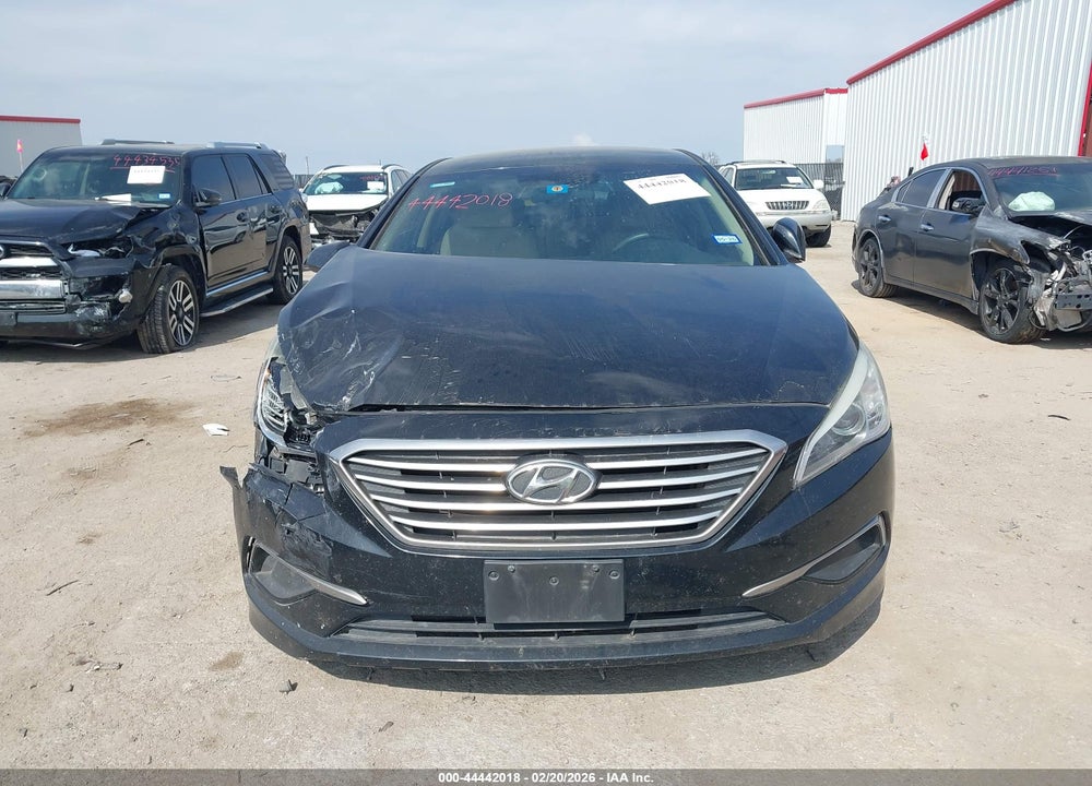 2016 HYUNDAI SONATA SE VIN: 5NPE24AF9GH289497