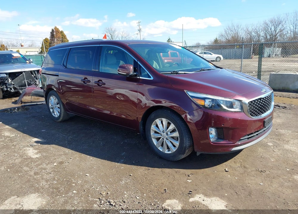 2018 KIA SEDONA EX VIN: KNDMC5C11J6400884