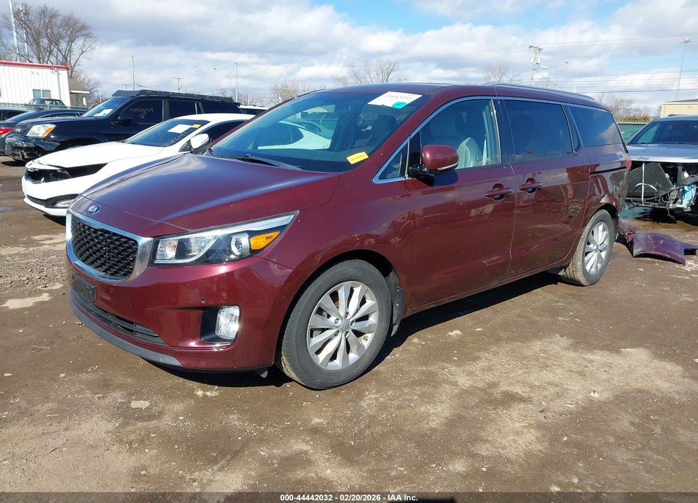 2018 KIA SEDONA EX VIN: KNDMC5C11J6400884
