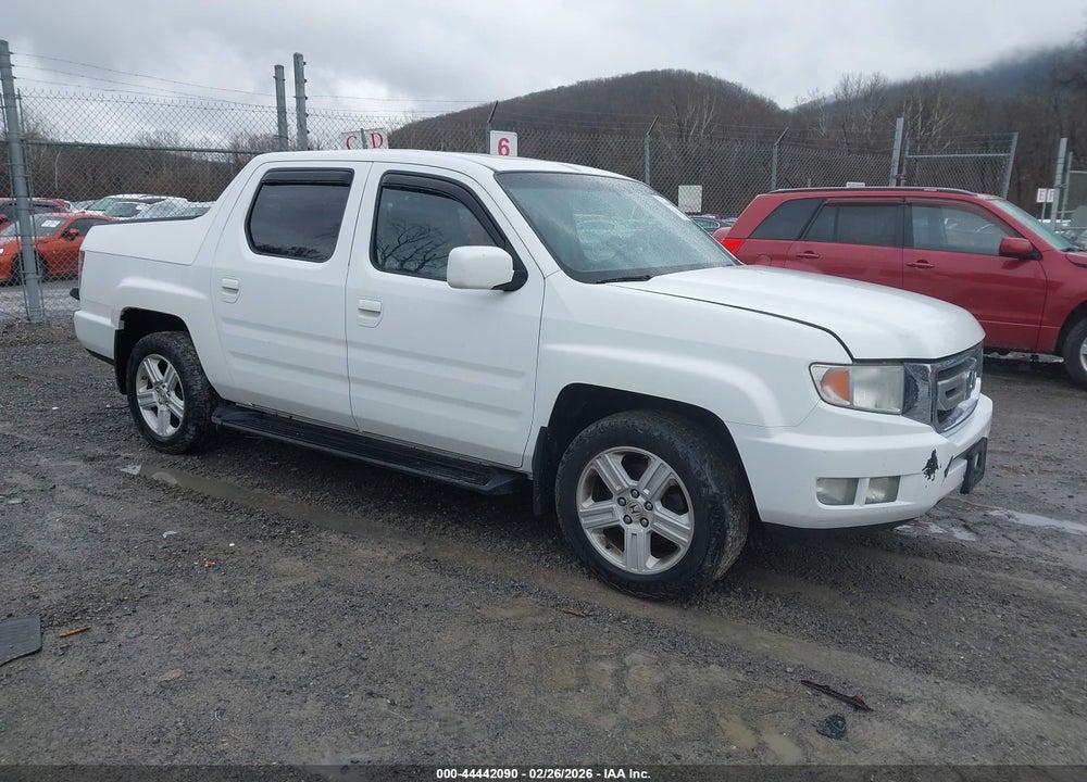2009 HONDA RIDGELINE RTL VIN: 5FPYK16549B104437
