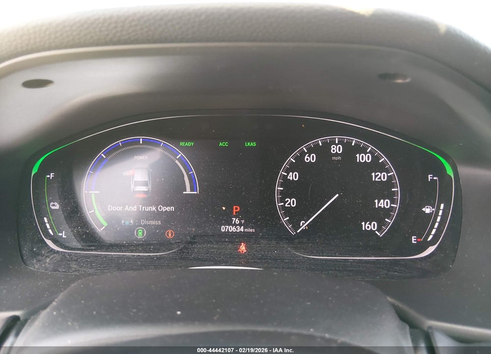 2018 HONDA ACCORD HYBRID EX-L VIN: 1HGCV3F52JA000209