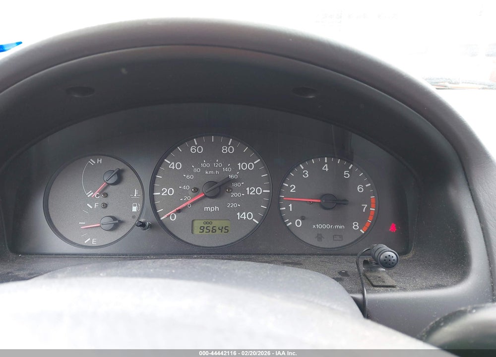 1999 MAZDA PROTEGE DX/LX VIN: JM1BJ2227X0136006