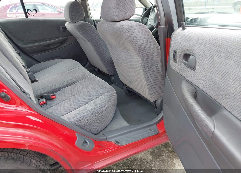 1999 MAZDA PROTEGE DX/LX VIN: JM1BJ2227X0136006