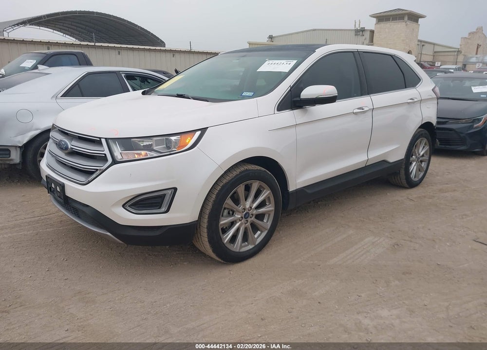 2017 FORD EDGE TITANIUM VIN: 2FMPK3K88HBC49018