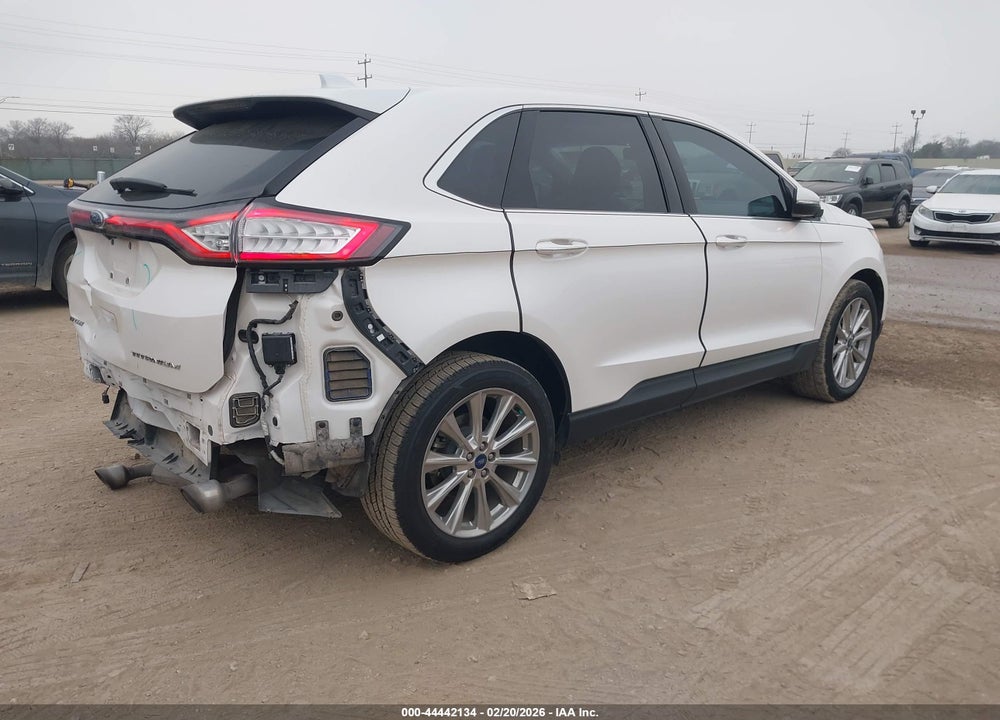 2017 FORD EDGE TITANIUM VIN: 2FMPK3K88HBC49018