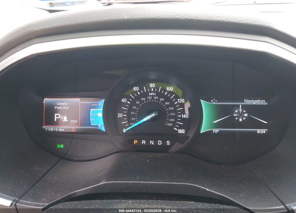 2017 FORD EDGE TITANIUM VIN: 2FMPK3K88HBC49018