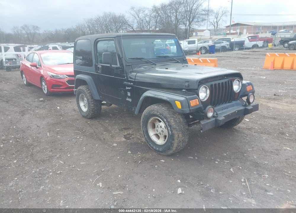 2002 JEEP WRANGLER SPORT VIN: 1J4FA49S32P735059