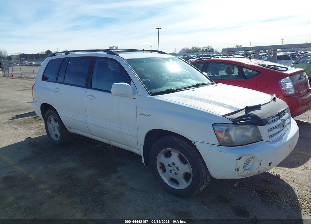 2006 TOYOTA HIGHLANDER LIMITED V6 VIN: JTEDP21A260094595