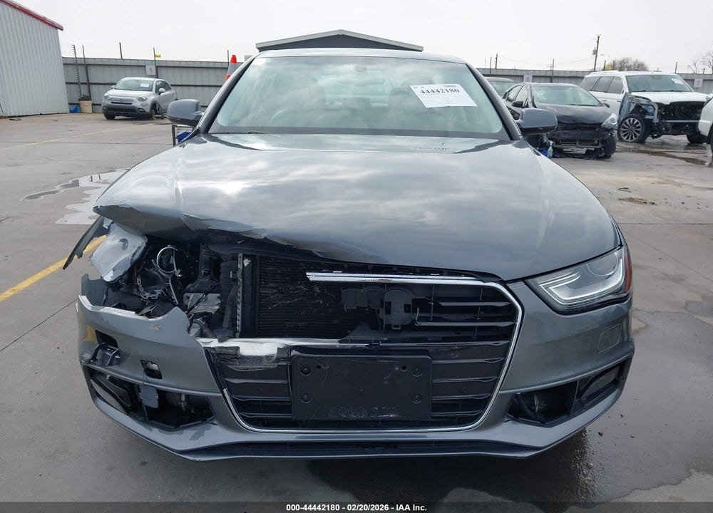 2014 AUDI A4 2.0T PREMIUM VIN: WAUEFAFL9EN020914