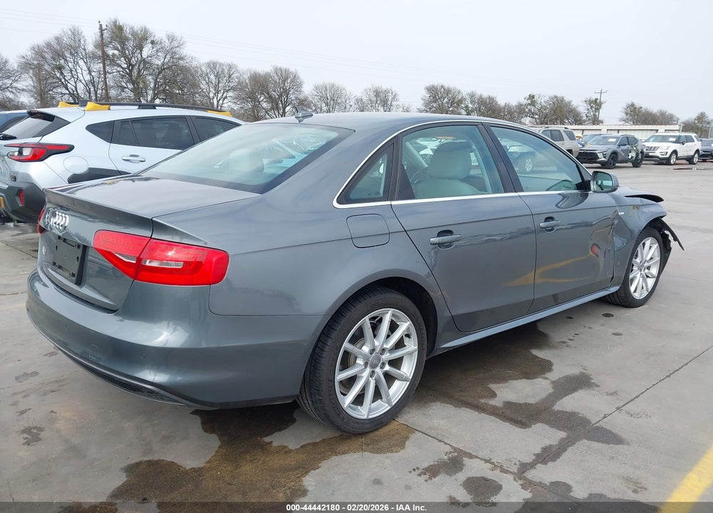 2014 AUDI A4 2.0T PREMIUM VIN: WAUEFAFL9EN020914