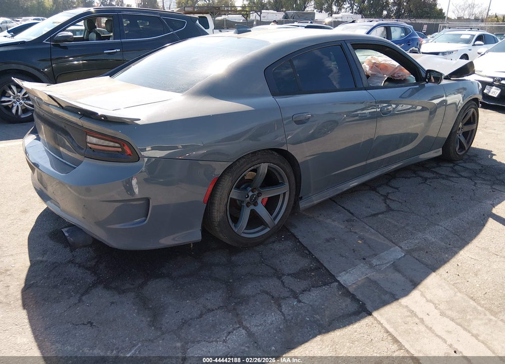2019 DODGE CHARGER SRT HELLCAT RWD VIN: 2C3CDXL99KH526232