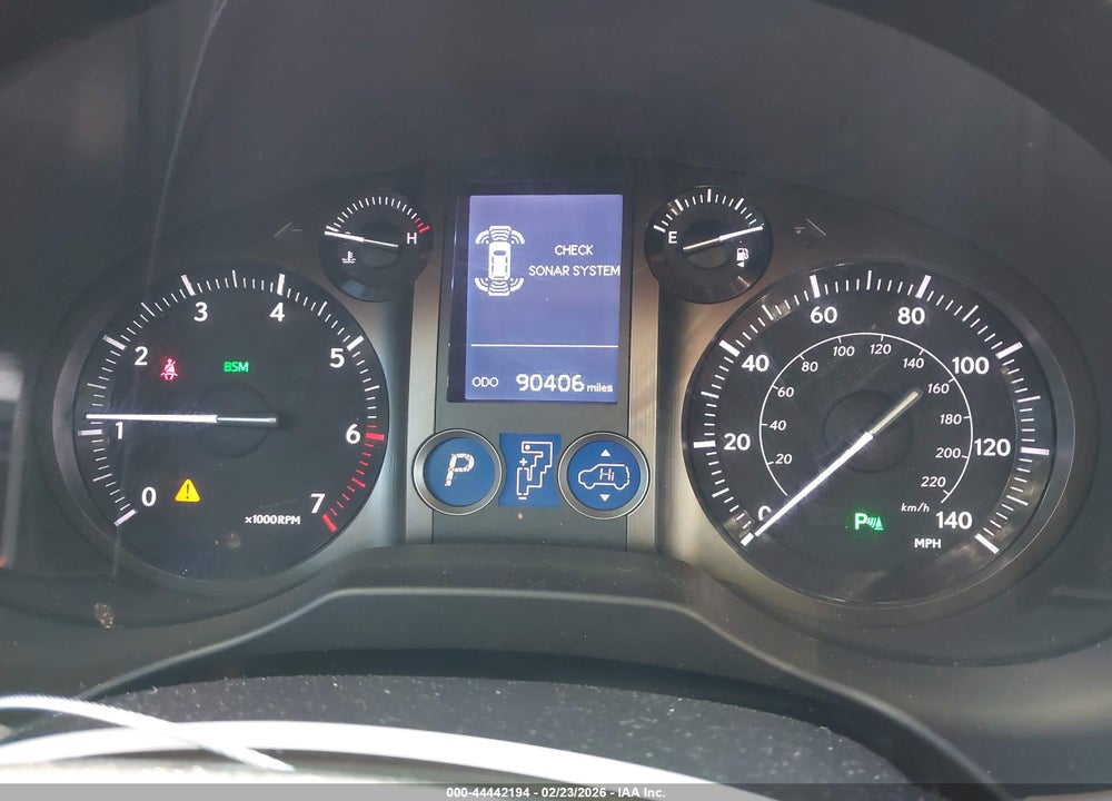 2016 LEXUS GX 460 LUXURY VIN: JTJJM7FX5G5133160
