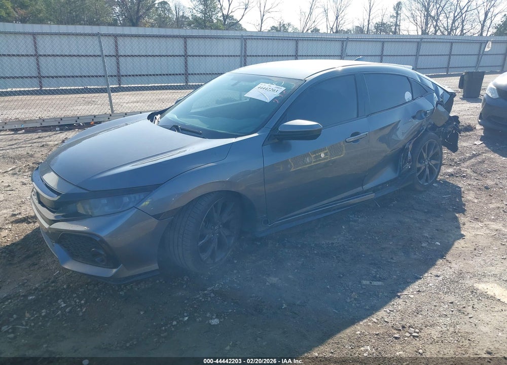 2017 HONDA CIVIC SPORT VIN: SHHFK7H48HU230787