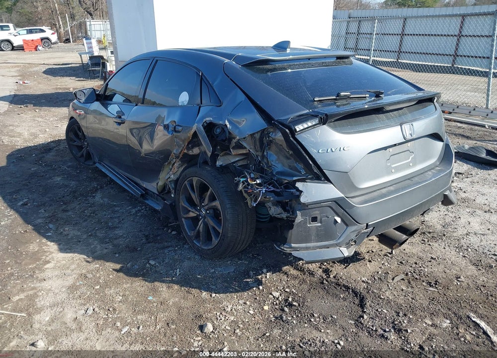 2017 HONDA CIVIC SPORT VIN: SHHFK7H48HU230787
