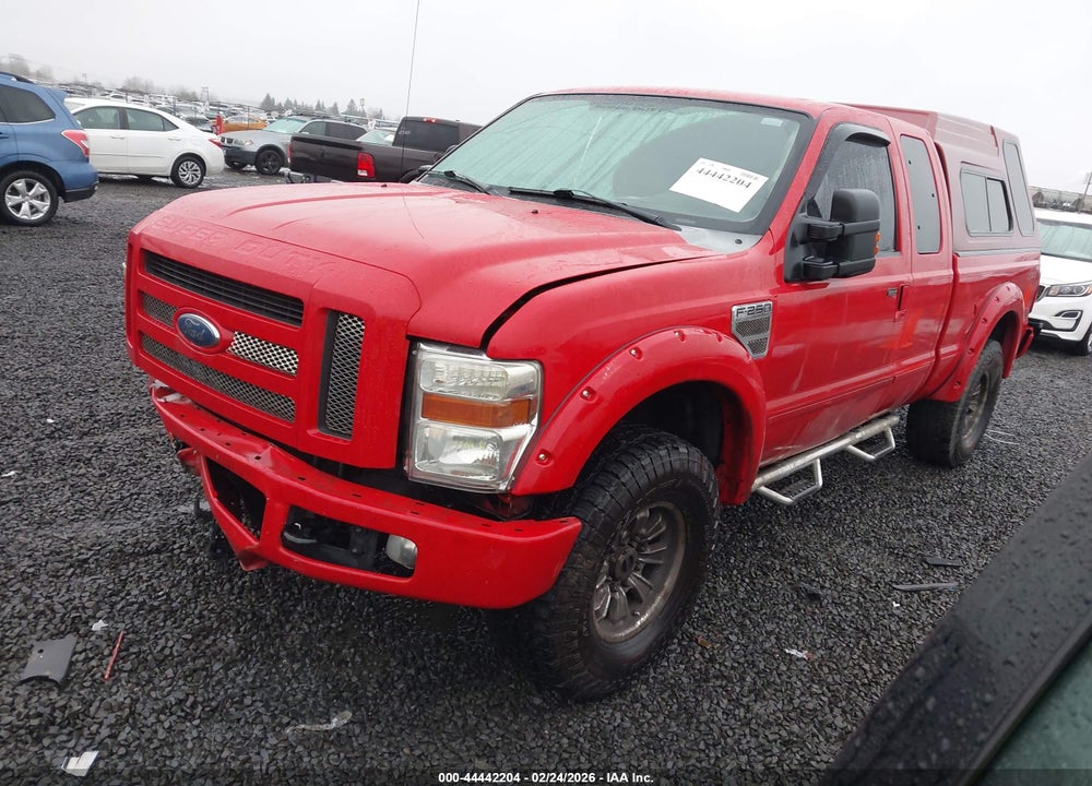 2008 FORD F-250 XLT VIN: 1FTSX21588EA64957