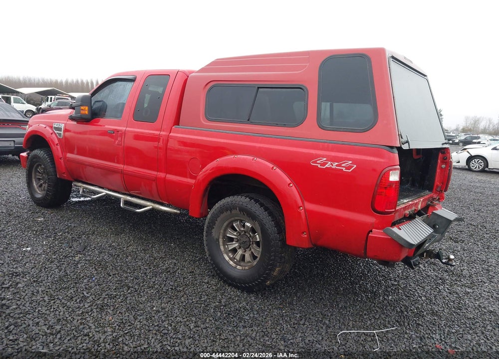 2008 FORD F-250 XLT VIN: 1FTSX21588EA64957