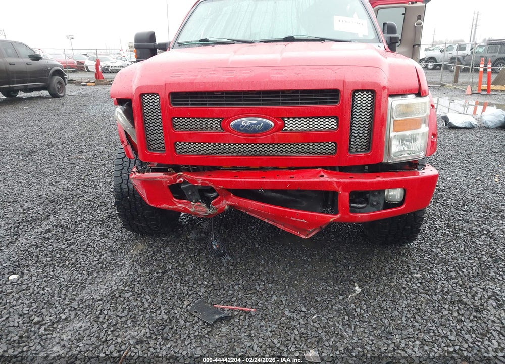 2008 FORD F-250 XLT VIN: 1FTSX21588EA64957