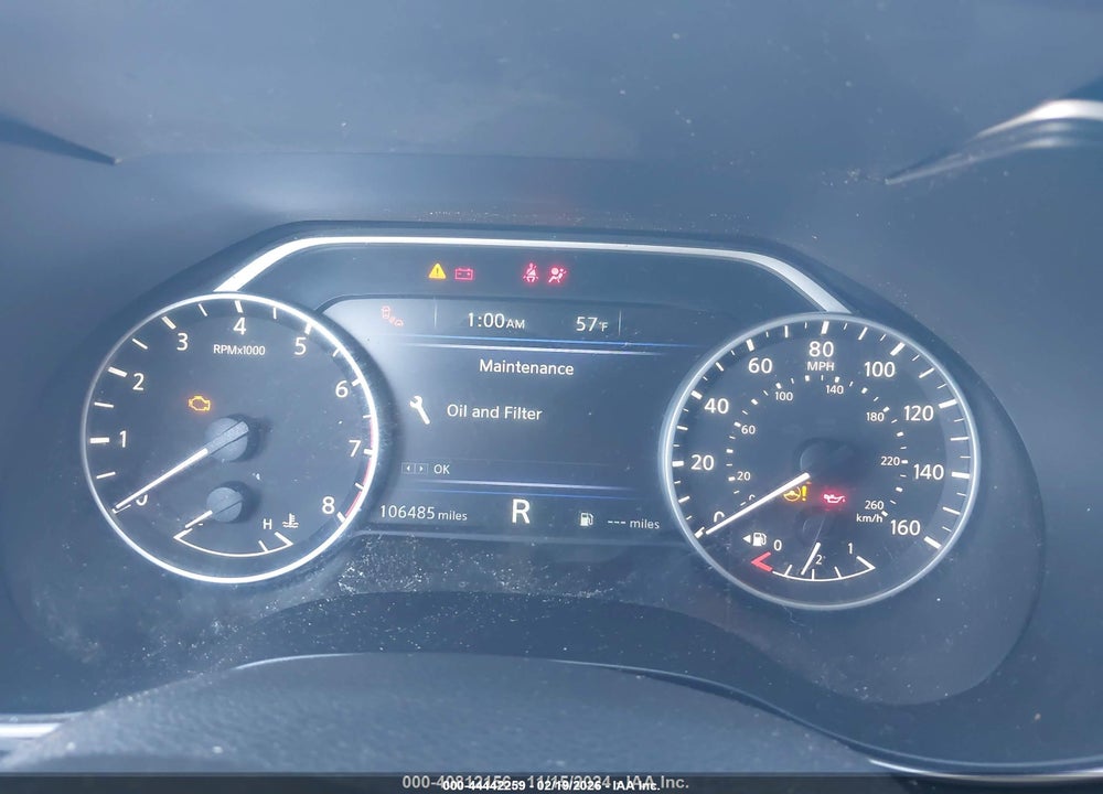 2017 NISSAN MAXIMA 3.5 SL VIN: 1N4AA6AP1HC374925