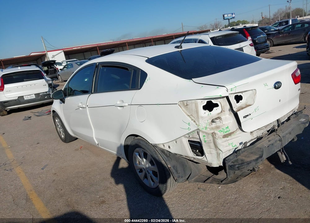 2016 KIA RIO LX VIN: KNADM4A33G6662861