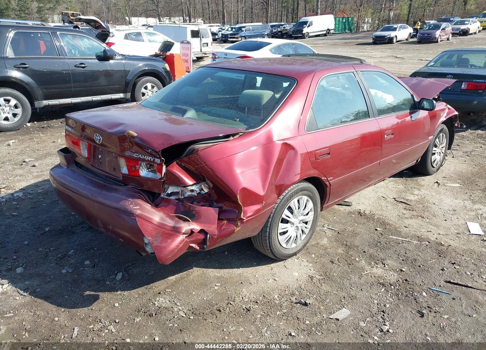 2000 TOYOTA CAMRY LE VIN: 4T1BG22K4YU737877