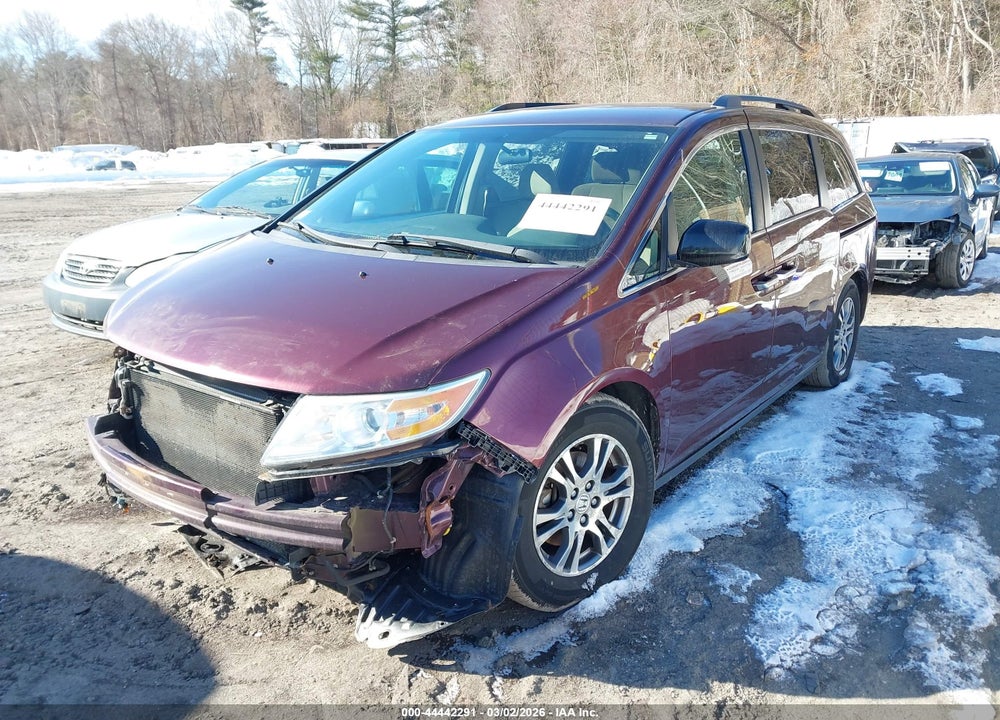2013 HONDA ODYSSEY EX VIN: 5FNRL5H44DB039989