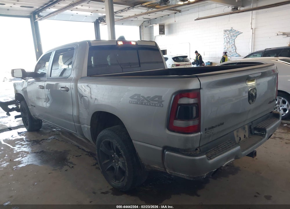 2022 RAM 1500 BIG HORN  4X4 5'7 BOX VIN: 1C6SRFFTXNN270373