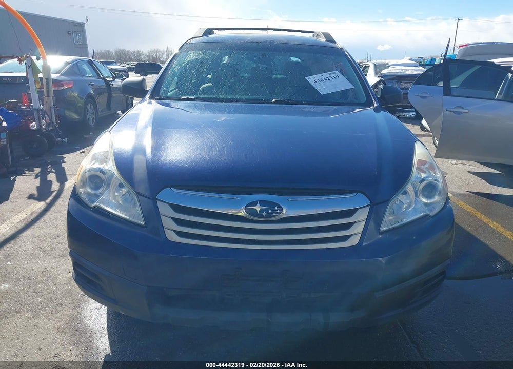 2011 SUBARU OUTBACK 2.5I VIN: 4S4BRCACXB3416806