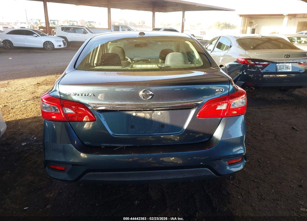 2017 NISSAN SENTRA SV VIN: 3N1AB7AP5HY368374