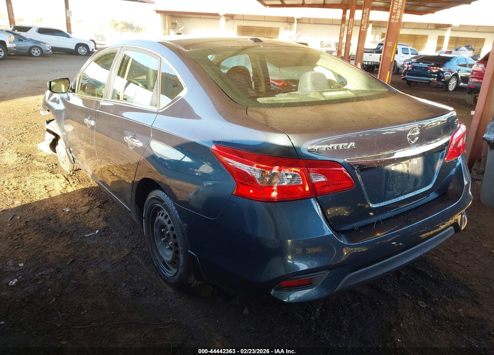 2017 NISSAN SENTRA SV VIN: 3N1AB7AP5HY368374