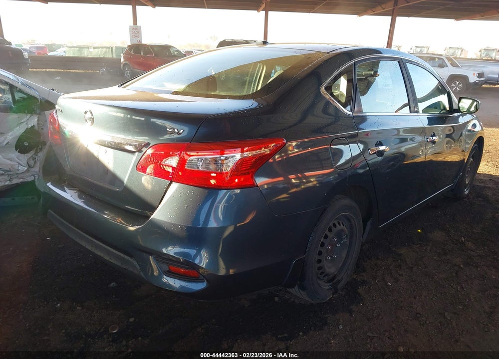 2017 NISSAN SENTRA SV VIN: 3N1AB7AP5HY368374