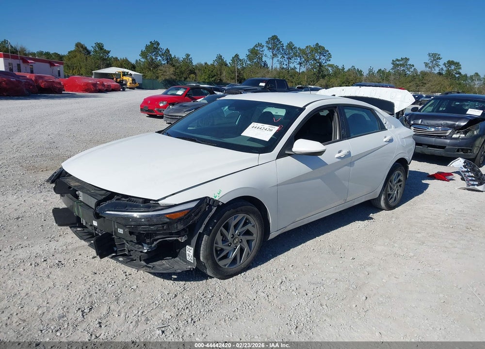 2025 HYUNDAI ELANTRA HYBRID BLUE VIN: KMHLM4DJ2SU129750