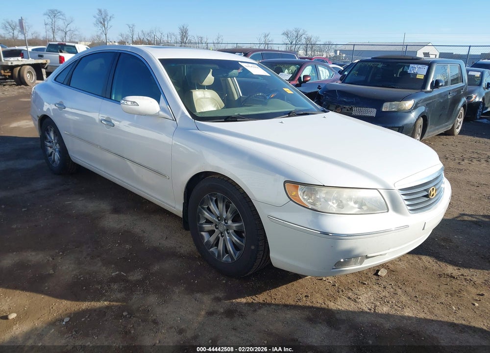 2009 HYUNDAI AZERA LIMITED VIN: KMHFC46F09A374003